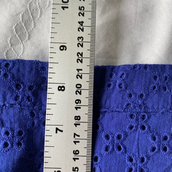 Smart Set Women's Purple 3" Shorts Lined Lace Hole Design Size‎ 6 - Picture 9 of 12